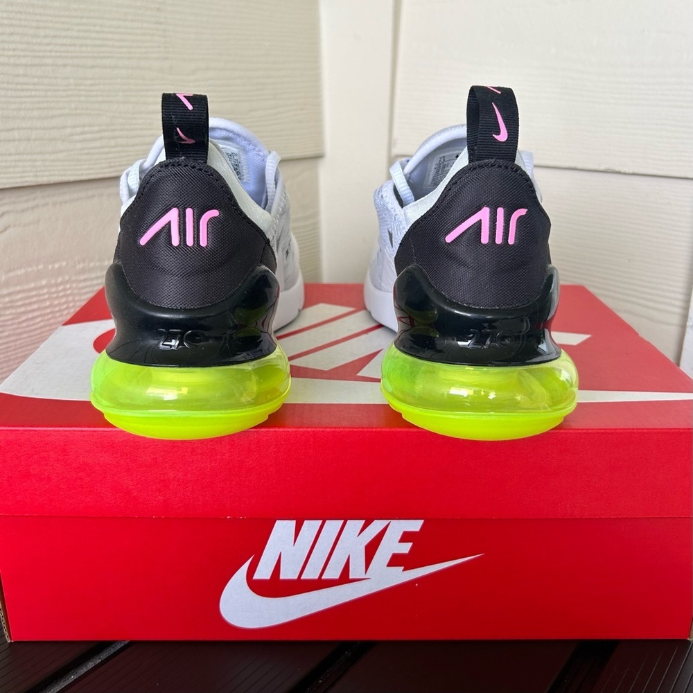WMNS SIZING - NIKE AIR MAX 270 PURE PLATINUM VOLT W - Picture 3 of 5
